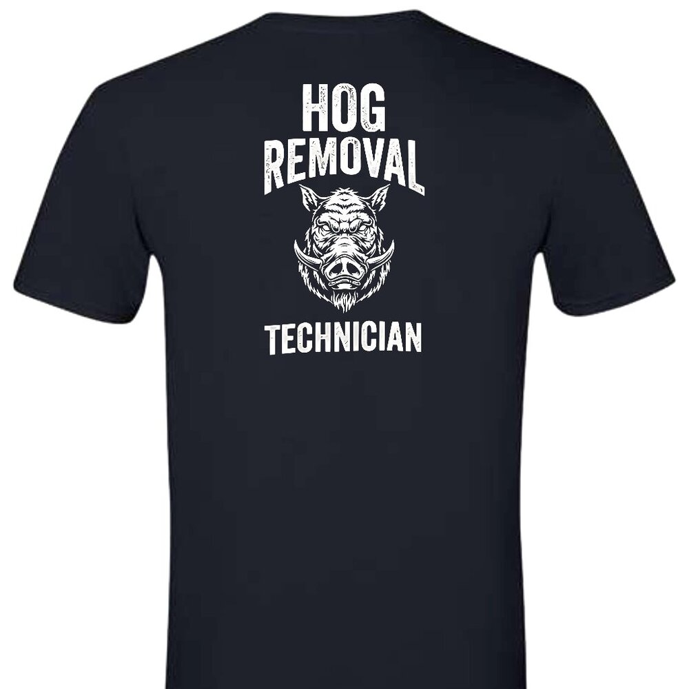 Hog Removal Technician Short Sleeve T-Shirt